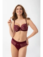 SOFT BRA BURGUNDY model 21471244 - Gorsenia