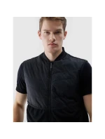 Pánská černá pánská běžecká vesta Primaloft model 21431405 - 4F Pánská černá pánská běžecká vesta Primaloft model 21431405 - 4F