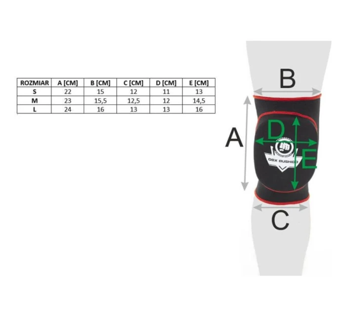 Chrániče návleky s S model 21438252 - DBX Bushido Chrániče návleky s S model 21438252 - DBX Bushido