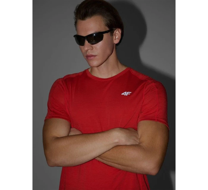 Pánské trekingové tričko z merino vlny model 21817043 - 4F Pánské trekingové tričko z merino vlny model 21817043 - 4F