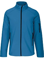 Kariban K 401 Pánská 3-vrstvá softshellová bunda 20.K401 aqua blue Kariban K 401 Pánská 3-vrstvá softshellová bunda 20.K401 aqua blue