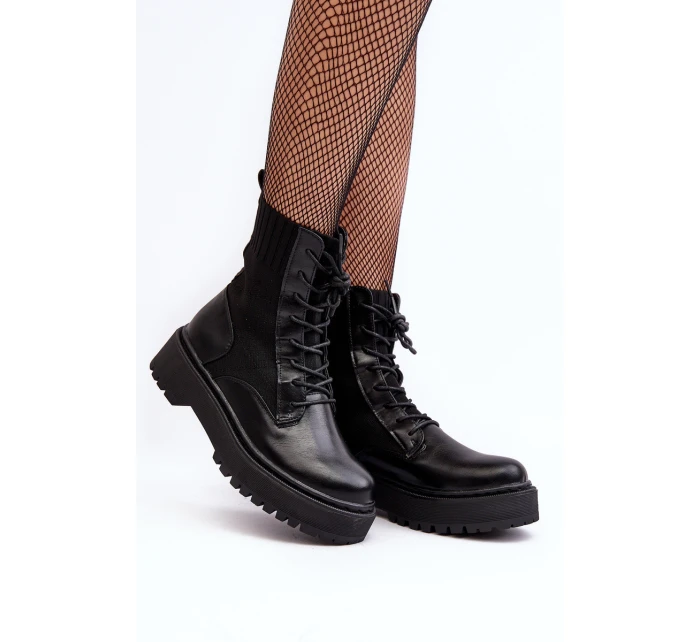 Dámské boty s černé model 21640375 - Boto Dámské boty s černé model 21640375 - Boto