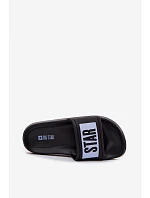 Dětské pantofle Big Star TT374A003 Černomodré Dětské pantofle Big Star TT374A003 Černomodré