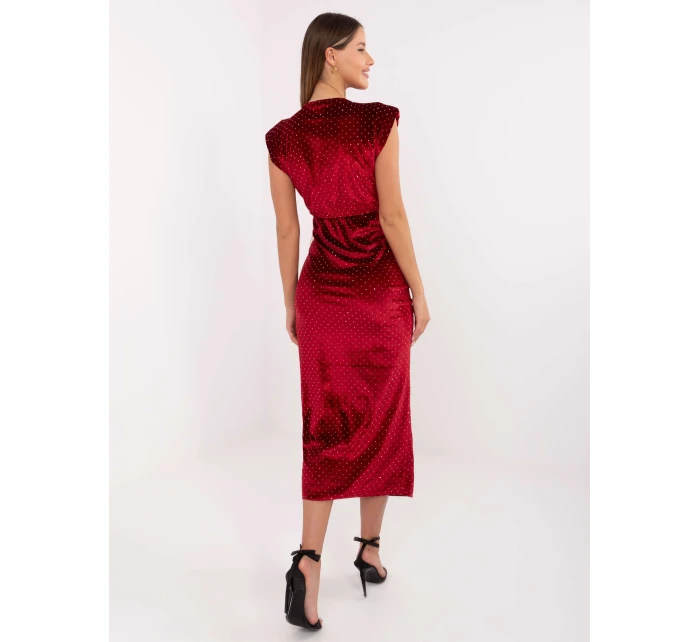 Šaty IT SK 21171 1.03P bordó Šaty IT SK 21171 1.03P bordó