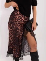 Spódnica MI SD model 21749932 camelowy - FPrice