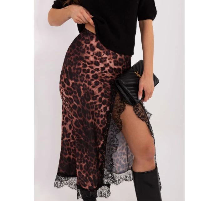 Spódnica MI SD model 21749932 camelowy - FPrice