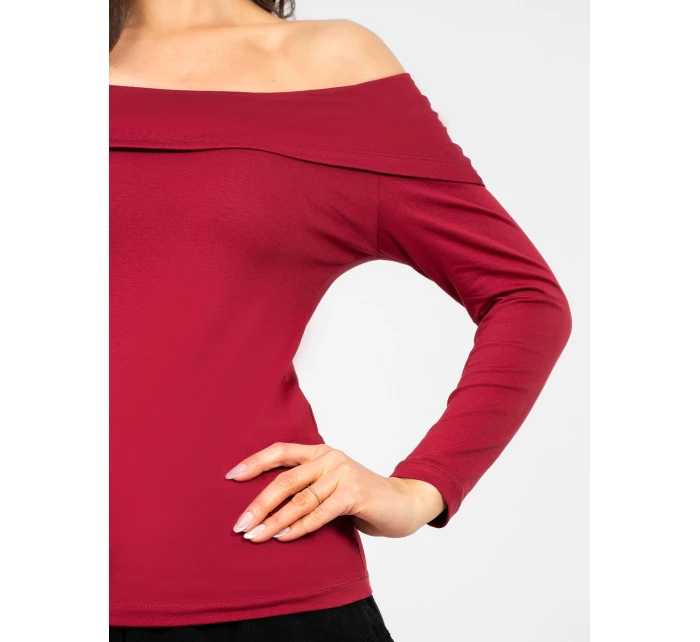 Bluzka RV BZ model 22011390 bordowy - FPrice