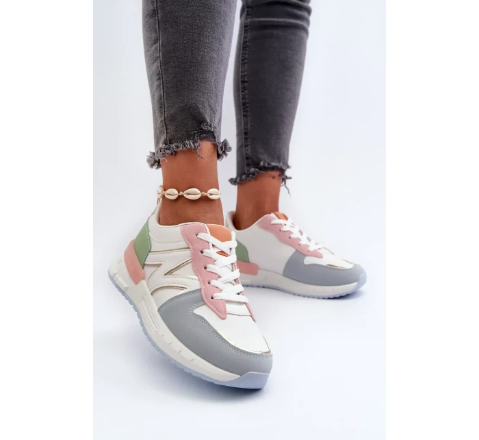 Dámské tenisky vyrobené z eko kůže Multicolor Kaimans Dámské tenisky vyrobené z eko kůže Multicolor Kaimans