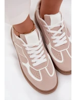 Nízké dámské tenisky Brenelle – béžové Nízké dámské tenisky Brenelle – béžové