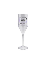 Personalizovaná nerozbitná prosecco sklenice - když to nezvládne … tak nikdo Personalizovaná nerozbitná prosecco sklenice - když to nezvládne … tak nikdo