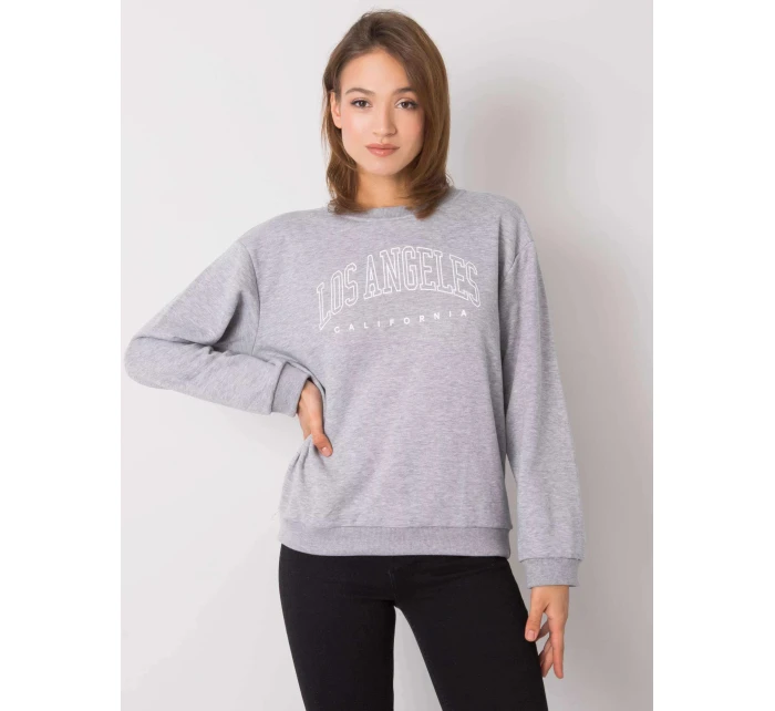 Dámská mikina RV BL 6669.10 šedá - Rue Paris