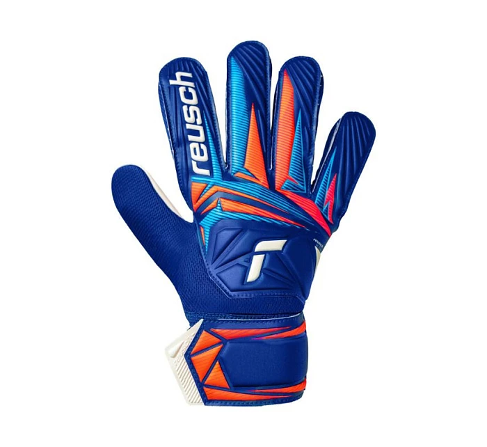 Reusch Attrakt Solid Junior brankářské rukavice modré model 22097009 - Starter Reusch Attrakt Solid Junior brankářské rukavice modré model 22097009 - Starter