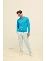 Fruit of the Loom Lightweight Set-In Sweat Pánská mikina 16.2156 heather grey Fruit of the Loom Lightweight Set-In Sweat Pánská mikina 16.2156 heather grey