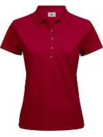 Tee Jays TJ 145 Dámské luxusní těžké strečové piqué polo 18.0145 red Tee Jays TJ 145 Dámské luxusní těžké strečové piqué polo 18.0145 red
