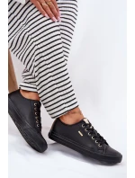 Dámské Tenisky Z Eko Kůže Big Star model 21693148 Černé - Big Star Shoes