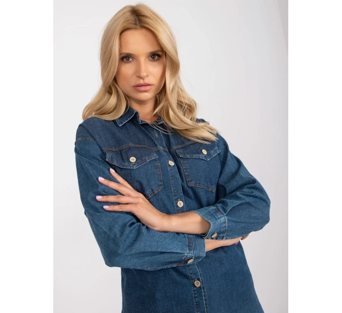 RO KS GMK 4008 košile.62 tmavě modrá