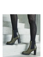 Boty na podpatku model 206439 Solea Boty na podpatku model 206439 Solea