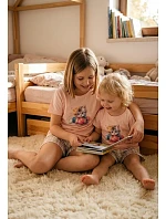 Pyžamo Cornette Kids Girl 787/125 Kity, 4 kusy/balení, velikost 98–128 Pyžamo Cornette Kids Girl 787/125 Kity, 4 kusy/balení, velikost 98–128