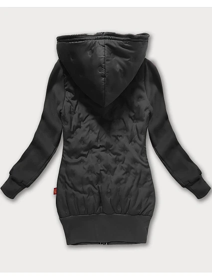 Dámská v grafitové barvě s kapucí model 21240192 - LHD Dámská v grafitové barvě s kapucí model 21240192 - LHD