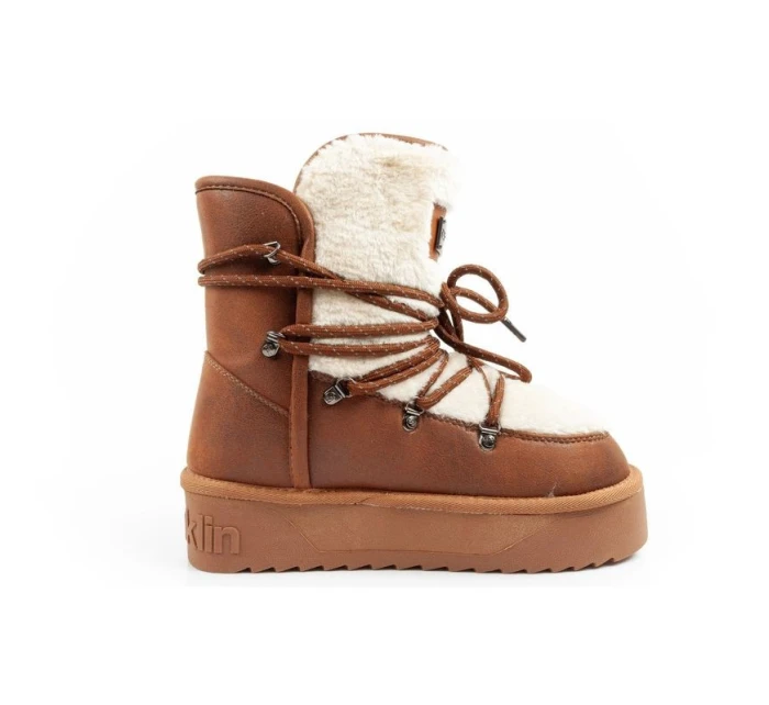 D.Franklin dámské zateplené zimní boty hnědé dámské D.Franklin dámské zateplené zimní boty hnědé dámské