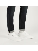 Pánské nízké tenisky z eko kůže bílé model 21906586 - Big Star