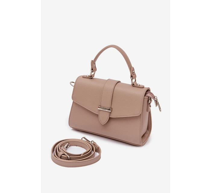 Kabelka s Páskem Tmavě Béžová model 22111472 - Flora&Co