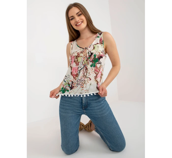 Halenka AT BZ 2202B.70 bílé a zelené