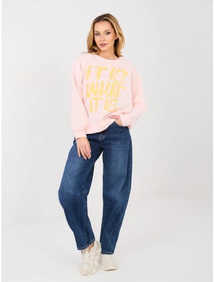 Mikina IT BL 22183.45 světle růžová