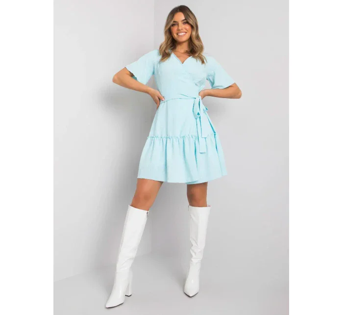 Šaty LK SK 508623.24x světle modrá