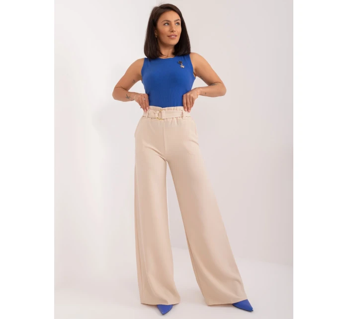 Spodnie WN SP model 21175315 jasny beżowy - FPrice