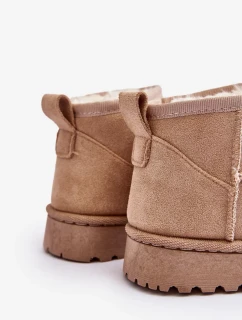 Dětské zateplené sněhule Béžová Nallita