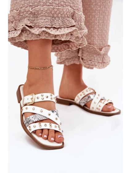 Pantofle model 214136 Step in style Pantofle model 214136 Step in style