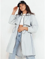 Dámská bunda parka šedá Dstreet model 21972983 - FashionStreet Dámská bunda parka šedá Dstreet model 21972983 - FashionStreet