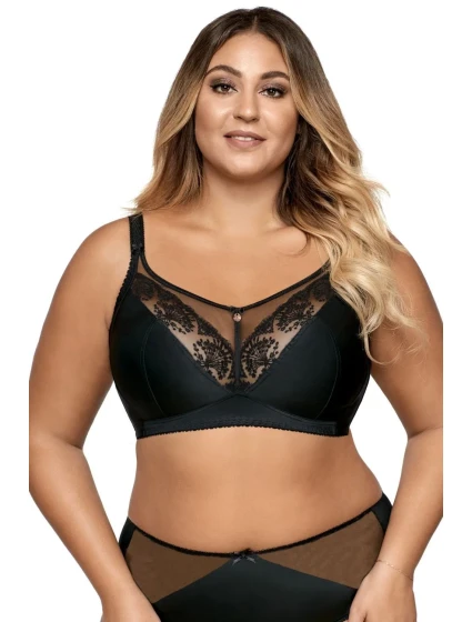 Dámská podprsenka 1691/1 Libi black plus - AVA Dámská podprsenka 1691/1 Libi black plus - AVA