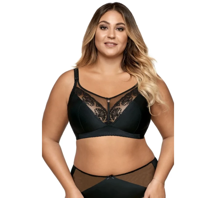 Dámská podprsenka 1691/1 Libi black plus - AVA Dámská podprsenka 1691/1 Libi black plus - AVA