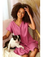 Dámská těhotenská košile 9600 pink - Doctornap Dámská těhotenská košile 9600 pink - Doctornap