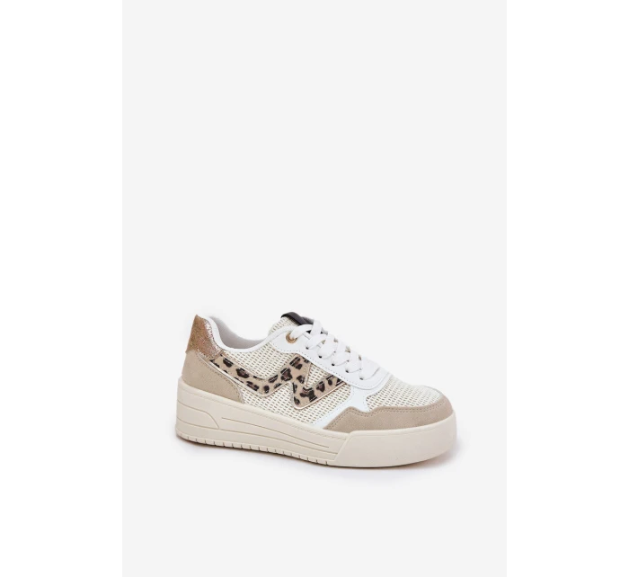 Dámské Sportovní Boty Na Platformě Leopardí Béžové Lorori Dámské Sportovní Boty Na Platformě Leopardí Béžové Lorori