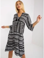 Šaty model 17408254 černobílé - FPrice