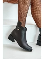 Zateplené Dámské Kotníkové Boty Na Podpatku Na Zip Černé Vinceza Zateplené Dámské Kotníkové Boty Na Podpatku Na Zip Černé Vinceza