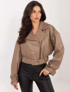 Dámská bunda FL9609.95 hnědá - FPrice