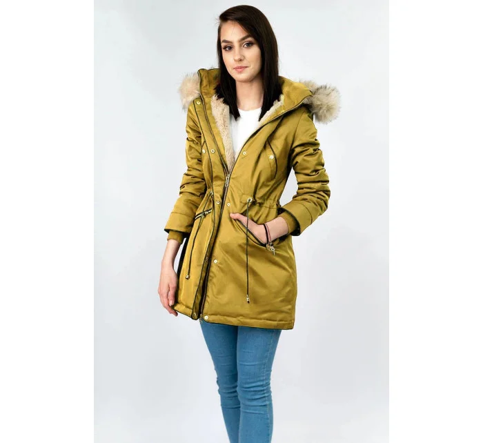 DAMSKA PARKA ZIMOWA NA MISIU model 21242295 - S'WEST