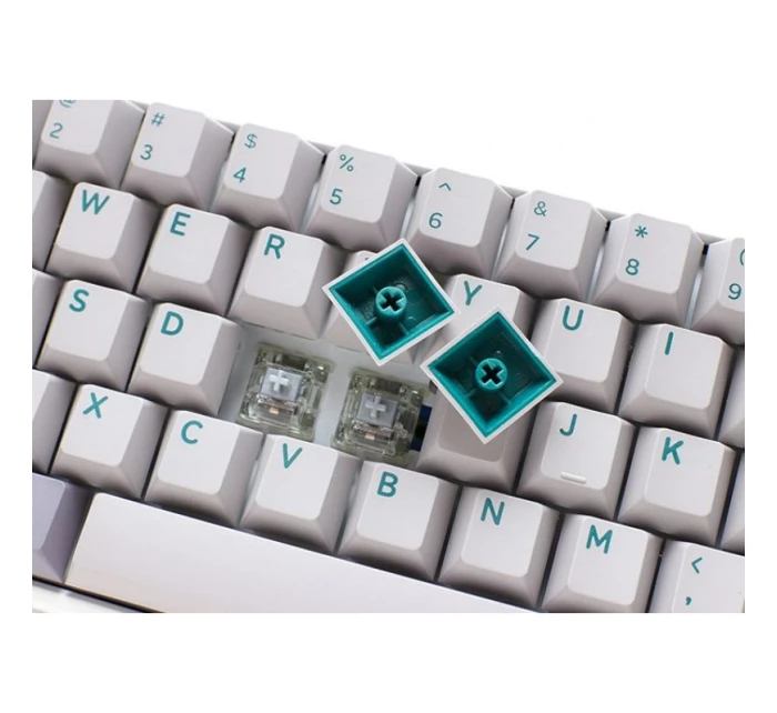 One 3 Mini Gaming model 21491905 USB US English Grey - Ducky