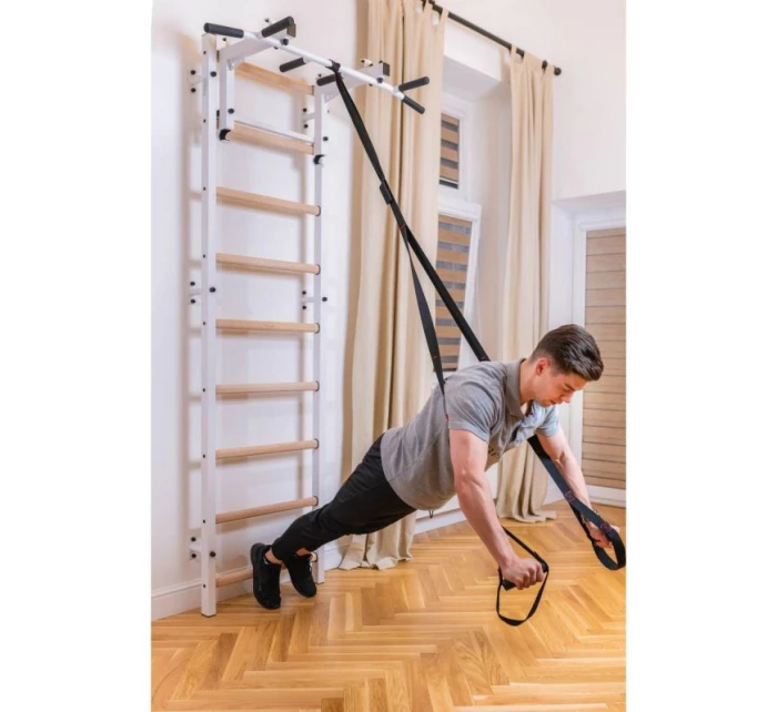 GYMNASTICKÝ ŽEBŘÍK S NASTAVITELNOU KOVOVOU TYČÍ 731W BENCHK GYMNASTICKÝ ŽEBŘÍK S NASTAVITELNOU KOVOVOU TYČÍ 731W BENCHK