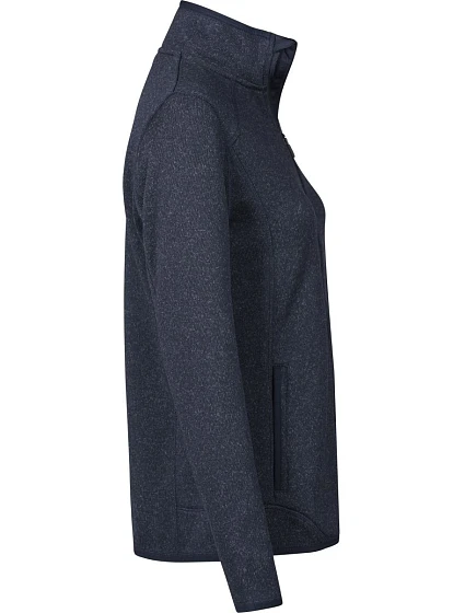 TJ Dámská melanžová pletená fleecová bunda 18. navy melange model 22499171 - Tee Jays TJ Dámská melanžová pletená fleecová bunda 18. navy melange model 22499171 - Tee Jays