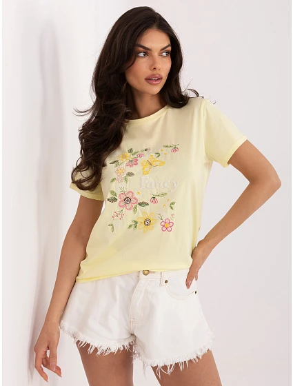 Tričko IR TS R2670.30 světle žluté