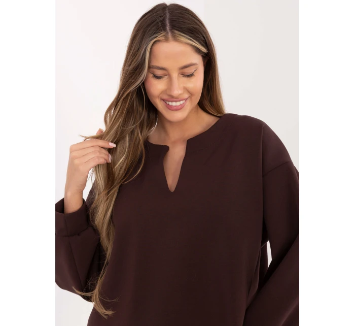 Bluza MJ BL model 21787976 ciemny brązowy - FPrice