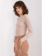 Bluzka RV BZ model 19014738 beżowy - FPrice Bluzka RV BZ model 19014738 beżowy - FPrice