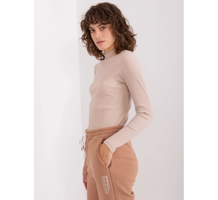 Bluzka RV BZ model 19014738 beżowy - FPrice Bluzka RV BZ model 19014738 beżowy - FPrice