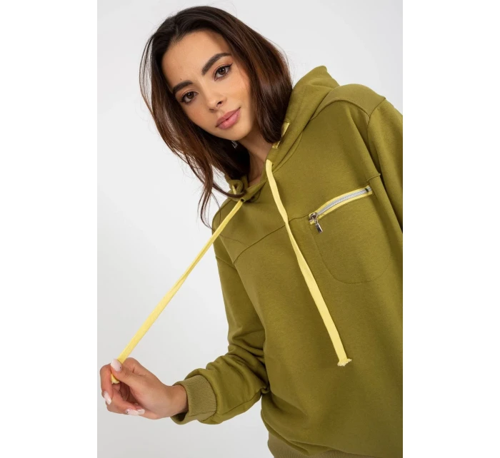 Dámská mikina Model FA-BL-8125.67P Olive - Fancy