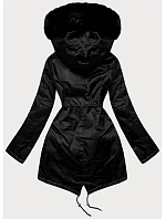 PARKA DAMSKA Z FUTERKIEM CZARNA model 21244419 - J.STYLE PARKA DAMSKA Z FUTERKIEM CZARNA model 21244419 - J.STYLE